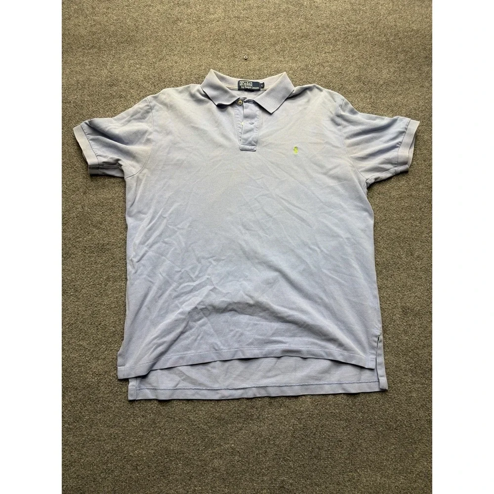 Polo Ralph Lauren‎ Men's Shirt Size Large Baby Blue